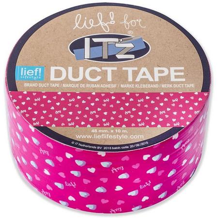 ITz Duct Tape Lief Pink Heart 10M